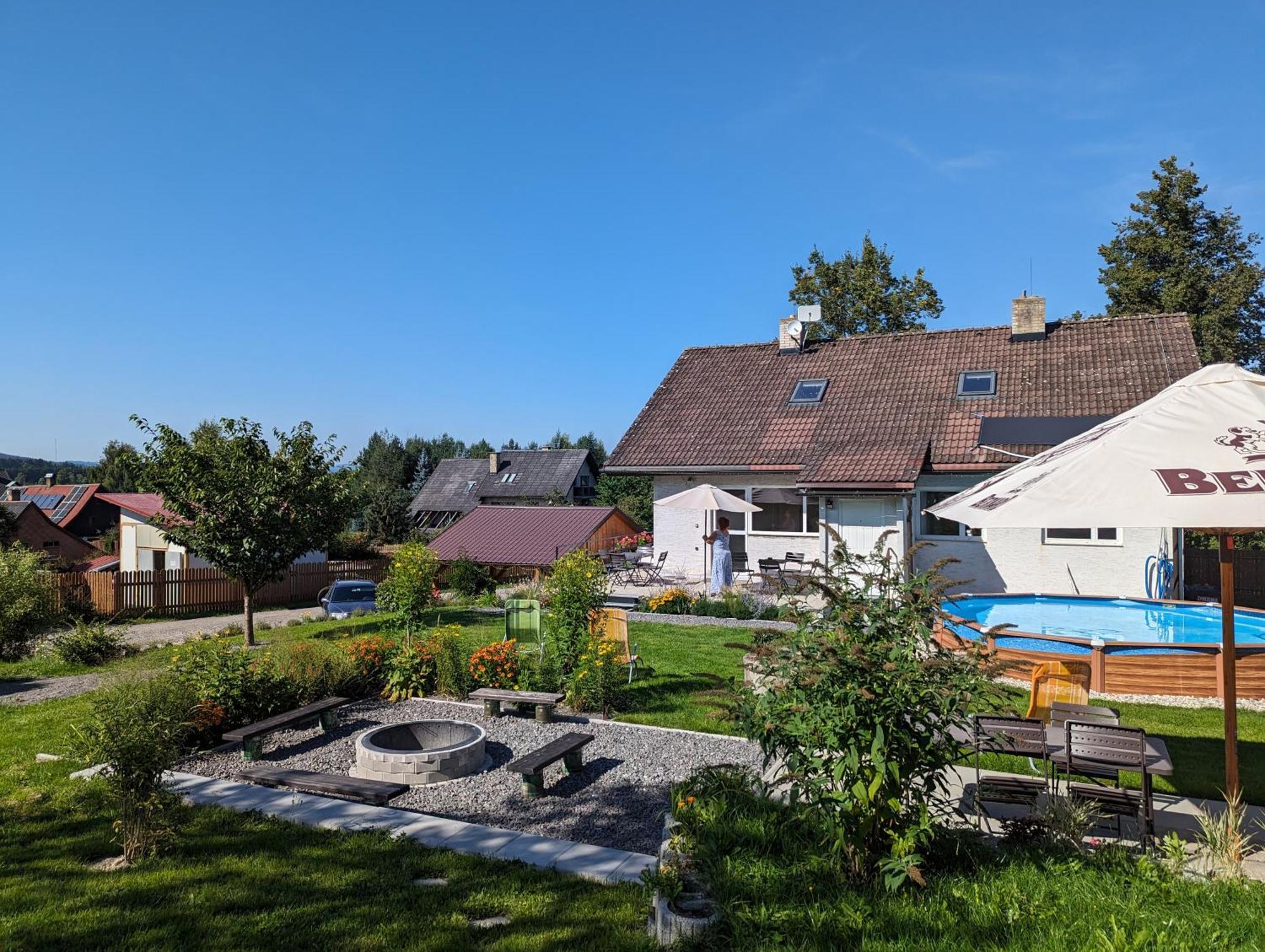 Penzion U Vichu Cervena Voda Luaran gambar